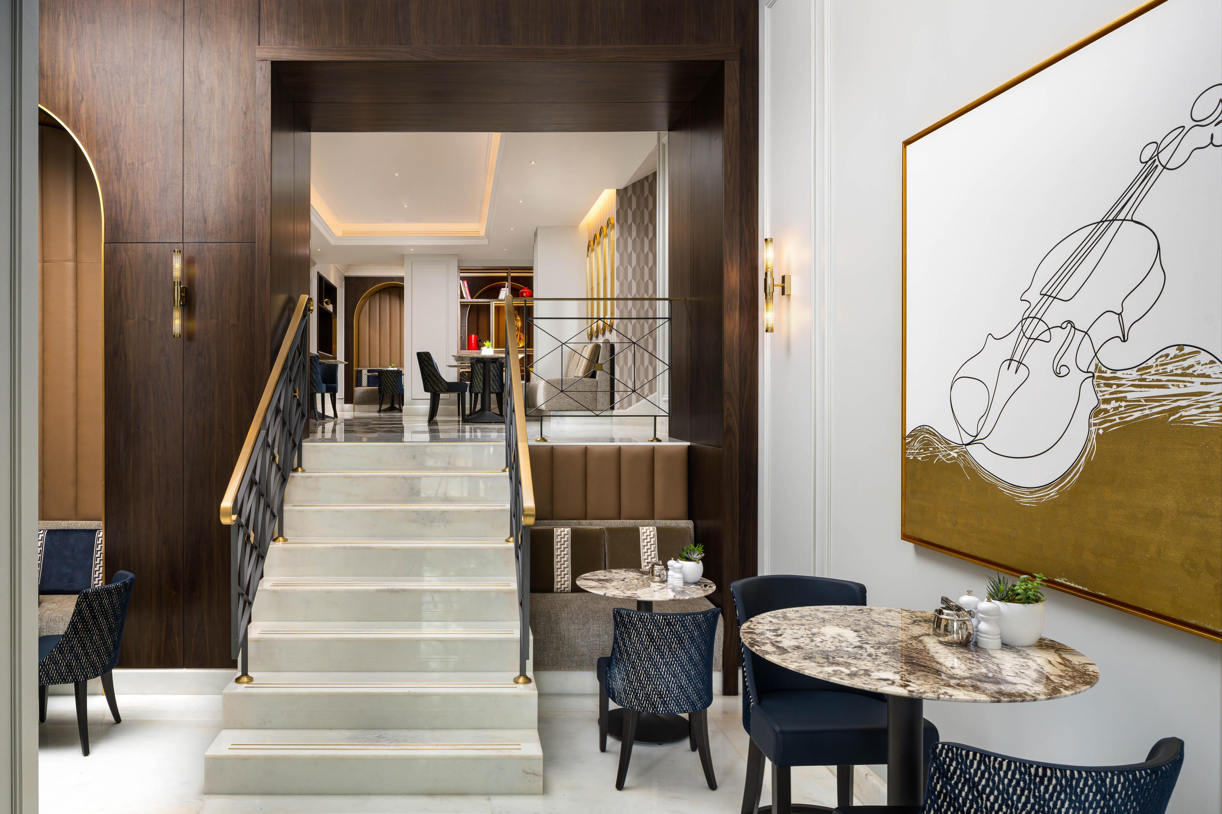 Intercontinental Athenee Palace Bucharest, An Ihg Hotel Exterior foto The interior of the hotel