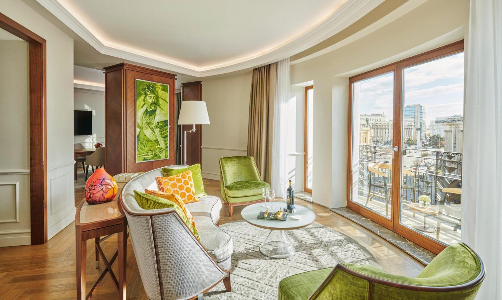 Intercontinental Athenee Palace Bucharest, An Ihg Hotel Exterior foto A suite at the hotel